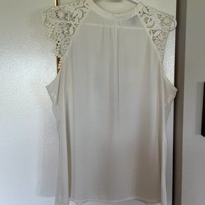White Lace Express Blouse